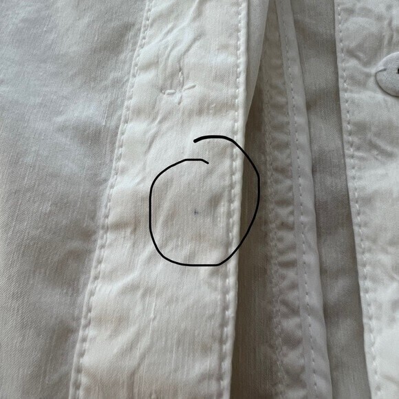 Coldwater Creek Women’s Jacket with Pockets Size 12 White - Picture 7 of 8